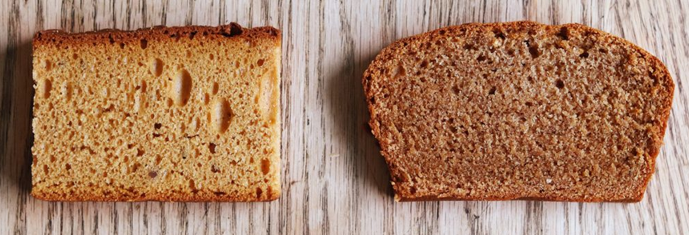 Pain d'épices : comparaison