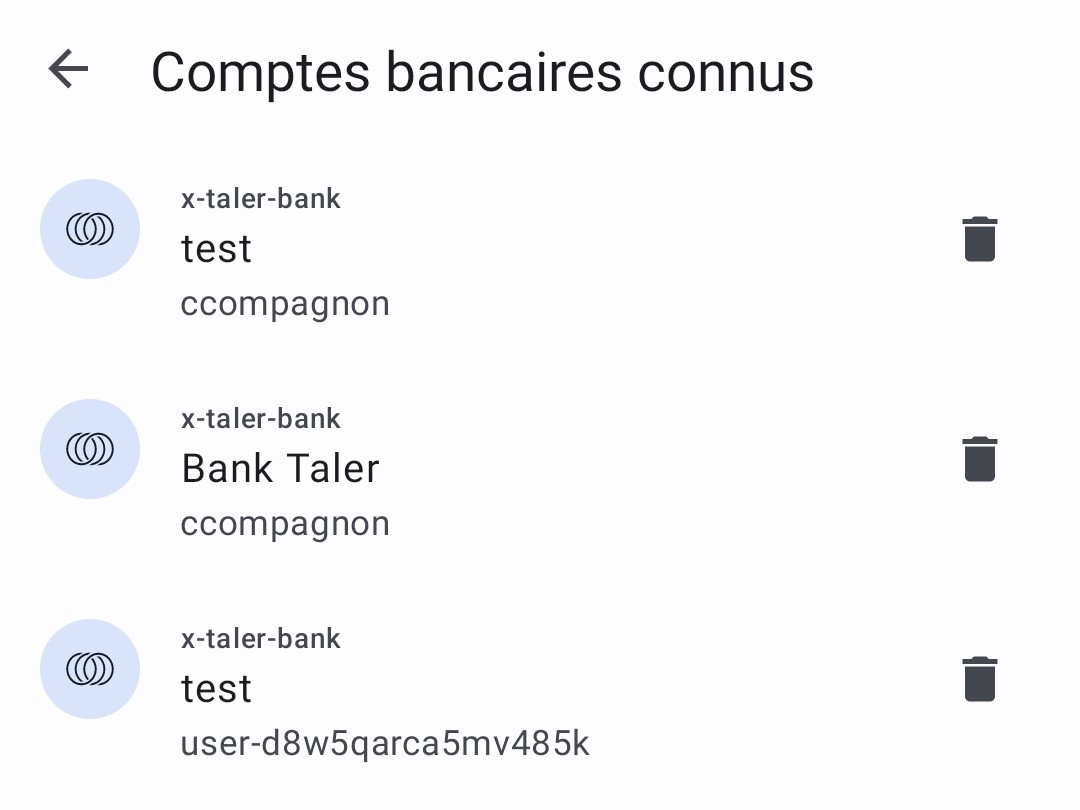 Les comptes en banque